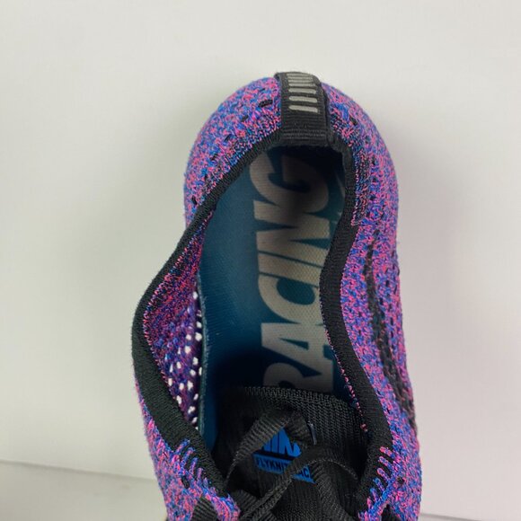 Nike Flyknit Racer Running Shoes Men's 9 Game Royal Pink Flash Purple 526628 400 - Picture 16 of 16